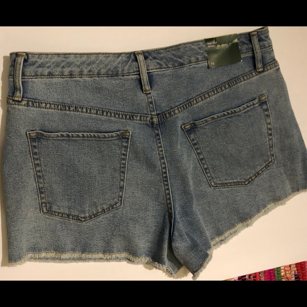 wild fable high rise cutoff shorts